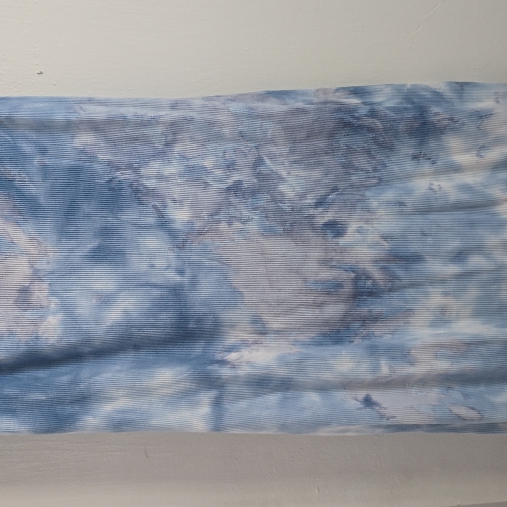 YFB Blue Tie Dye Ribbed Maxi Dress - Picture 2 of 3